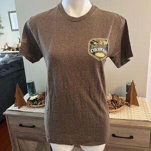 Delta Pro weight Colorado Rockies brown tshirt